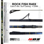 cana para Surf Casting NBS ROCK FISH R40X