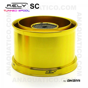 RELY SC BOBINE MATCH EM ALUMÍNIO COR DOURADA