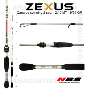 NBS ZEXUS X6 2 SEC. 2.10MT - 9/35GR - EXTRA FAST HEAVY