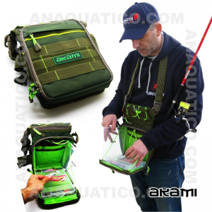AKAMI BOLSA PARA SPINNING MG 9 - 19 X 7 X 32 CM