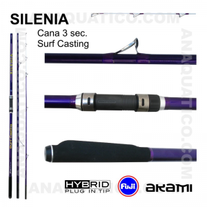 CANA AKAMI SILENIA 3 SEC. 4,20MT - 100/200GR - HYBRID