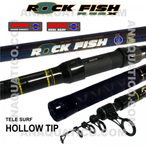 NBS ROCK FISH R52X TELE SURF 4.5MT - 100/250GR - TUBULAR