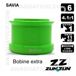 CARRETO ZUN ZUN SAVIA BB 6 / Drag 11Kg / R 4.1:1