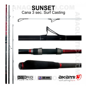 CANA AKAMI SUNSET 3 SEC. 4,20MT - 100/250GR - HYBRID