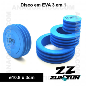 ZUN ZUN DSICO EM EVA 3 EM 1 - ø10.8 X 3 CM - 1 PCS.