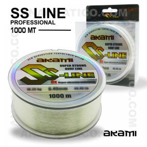 LINHA AKAMI SS LINE WHITE PROFESSIONAL  0,35mm / 14,20kg / 1000 Mt
