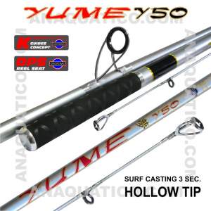 NBS YUME Y50 SURF 3SEC. 4.5MT - 100/220GR - TUBULAR