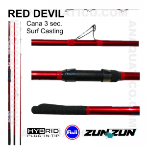 CANA ZUN ZUN RED DEVIL 3 SEC. 4,20MT - 100/200GR - HYBRID