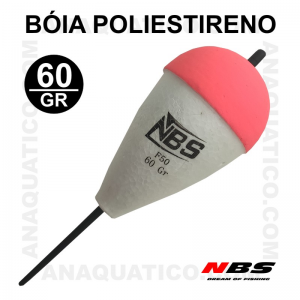 BÓIA PIÃO NBS F50 - 60 GR