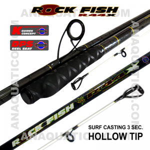 NBS ROCK FISH R44X SURF 3SEC. 5.0MT - 100/250GR - TUBULAR