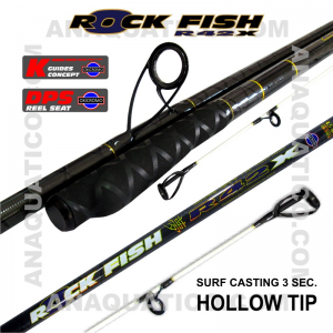 NBS ROCK FISH R42X SURF 3SEC. 4.5MT - 100/260GR - TUBULAR