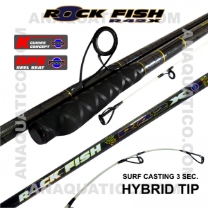 NBS ROCK FISH R42X SURF 3SEC. 4.5MT - 100/260GR - HÍBRIDA
