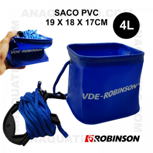 BALDE PVC VDE ROBINSON 4L - 19 X 18 X 17 CM