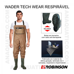 WADER ROBINSON TECH WEAR RESPIRÁVEL - 44
