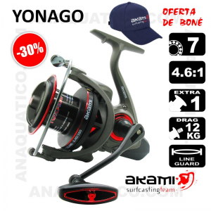 CARRETO AKAMI YONAGO BB 7 / Drag 12Kg / R 4.6:1