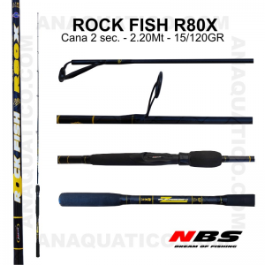 CANA NBS ROCK FISH R80X 2.10MT - 15/120GR