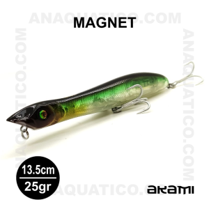 AMOSTRA AKAMI  MAGNET 135 13.5CM / 25GR  TOP WATER MA08