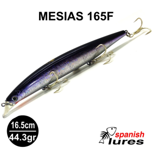 AMOSTRA  SPANISH LURES MESIAS 16.5CM / 44.3GR  FLUTUANTE AURORA