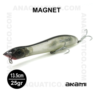 AMOSTRA AKAMI  MAGNET 135 13.5CM / 25GR  TOP WATER MA01