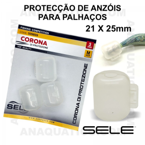 PROTECÇÃO PARA ANZÓIS SELE - M- 3  PCS