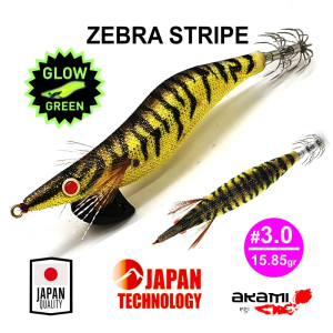 ZEBRA STRIPE AKAMI 3.0 / 15.85GR - COR GOLD TIGER