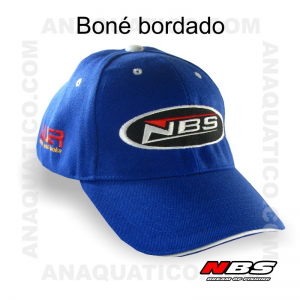 BONÉ NBS BORDADO COR AZUL