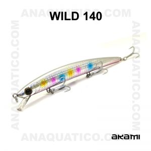 AMOSTRA AKAMI WILD 14CM / 16GR SLOW SINKING OVR