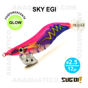 PALHAÇO SKY EGI SUGOI 2.5 / 12GR - COR SK18