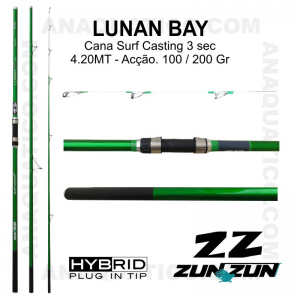 CANA ZUN ZUN LUNAN BAY 3 SEC. 4,20MT - 100/200GR - HOLLOW