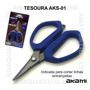 TESOURA AKAMI AKS-01 - 12CM