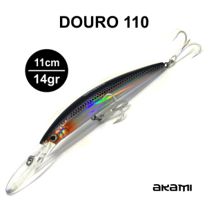 AMOSTRA AKAMI DOURO 11CM / 14GR FLUTUANTE SHINER MULLET