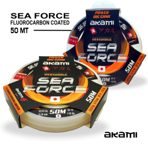 LINHA AKAMI SEA FORCE FLUOROCARBON  1,17mm / 105.69kg / 50Mt