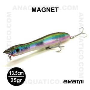 AMOSTRA AKAMI  MAGNET 135 13.5CM / 25GR  TOP WATER MA02