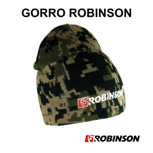 GORRO ROBINSON EM LÃ COR CAMO