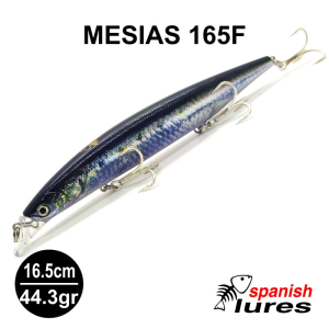 AMOSTRA  SPANISH LURES MESIAS 16.5CM / 44.3GR  FLUTUANTE REAL SARDINE