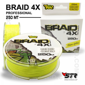 LINHA  STR BRAID 4X  0,20mm / 11.30kg / 250 Mt