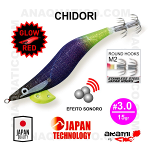 CHIDORI AKAMI 3.0/ 15GR - COR CHB