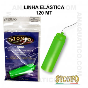 LINHA ELÁSTICA PARA ISCO STONFO - 120MT