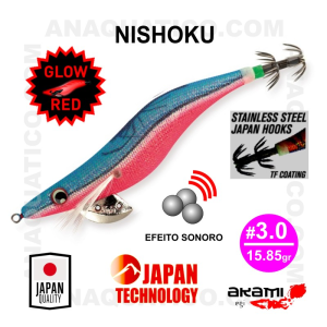 NISHOKU AKAMI 3.0/ 15.85GR - COR BP