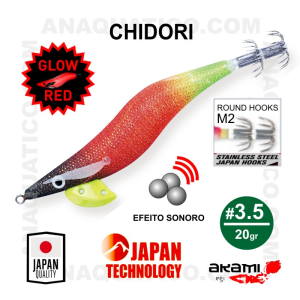 CHIDORI AKAMI 3.5/ 20GR - COR CHR
