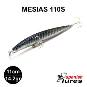 AMOSTRA SPANISH LURES MESIAS 11CM / 14.2GR SINKING REAL MULLET