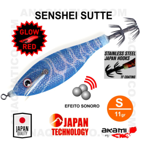 SENSHEI SUTTE AKAMI S - 7.5CM / 11GR  - COR WBL