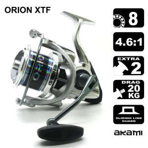 CARRETO AKAMI ORION XTF BB 8 / Drag 20Kg / R 4.6:1