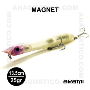 AMOSTRA AKAMI  MAGNET 135 13.5CM / 25GR  TOP WATER MA03