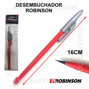 DESEMBUCHADOR ROBINSON EM ABS 16cm - 1 PCS.