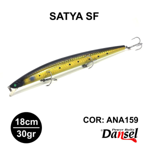 AMOSTRA DANSEL SATYA SF 18CM / 33GR  AFUNDANTE LENTO ANA159