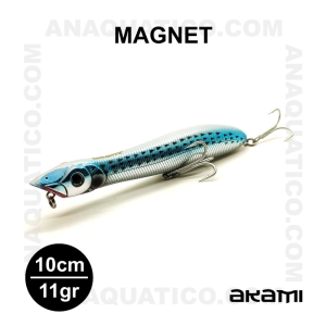 AMOSTRA AKAMI  MAGNET 100 10CM / 11GR  TOP WATER MA04